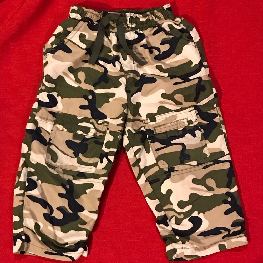 Boys Army Cargo Pants- 24 mo